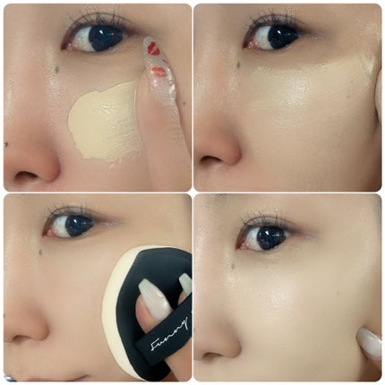 ロングウエアファンデーション/FUNNY ELVES方里/リキッドファンデーションを使ったクチコミ(4枚目)