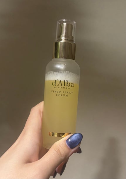 ダルバ ホワイトトリュフファーストスプレーセラム/ダルバ/ミスト状化粧水を使ったクチコミ(1枚目)