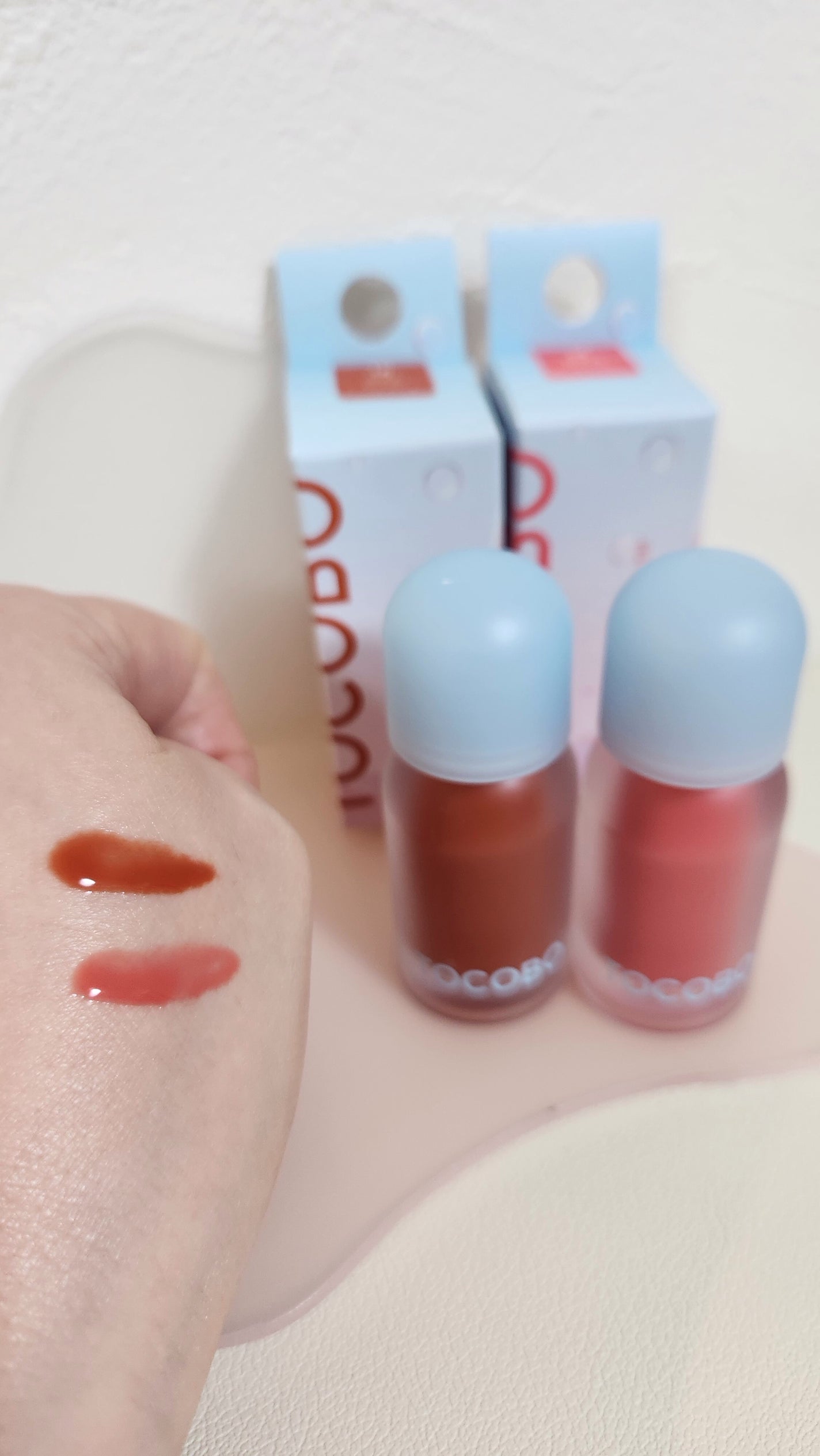 ジューシーベリープランピングリップオイル/TOCOBO/リップグロスを使ったクチコミ(2枚目)