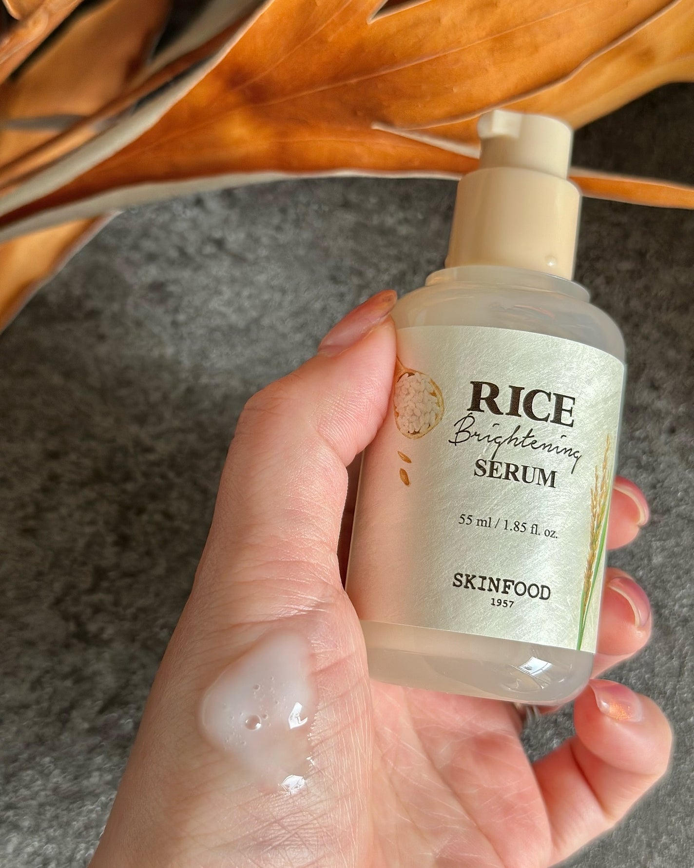 ライスブライトニングセラム/SKINFOOD/美容液を使ったクチコミ(7枚目)