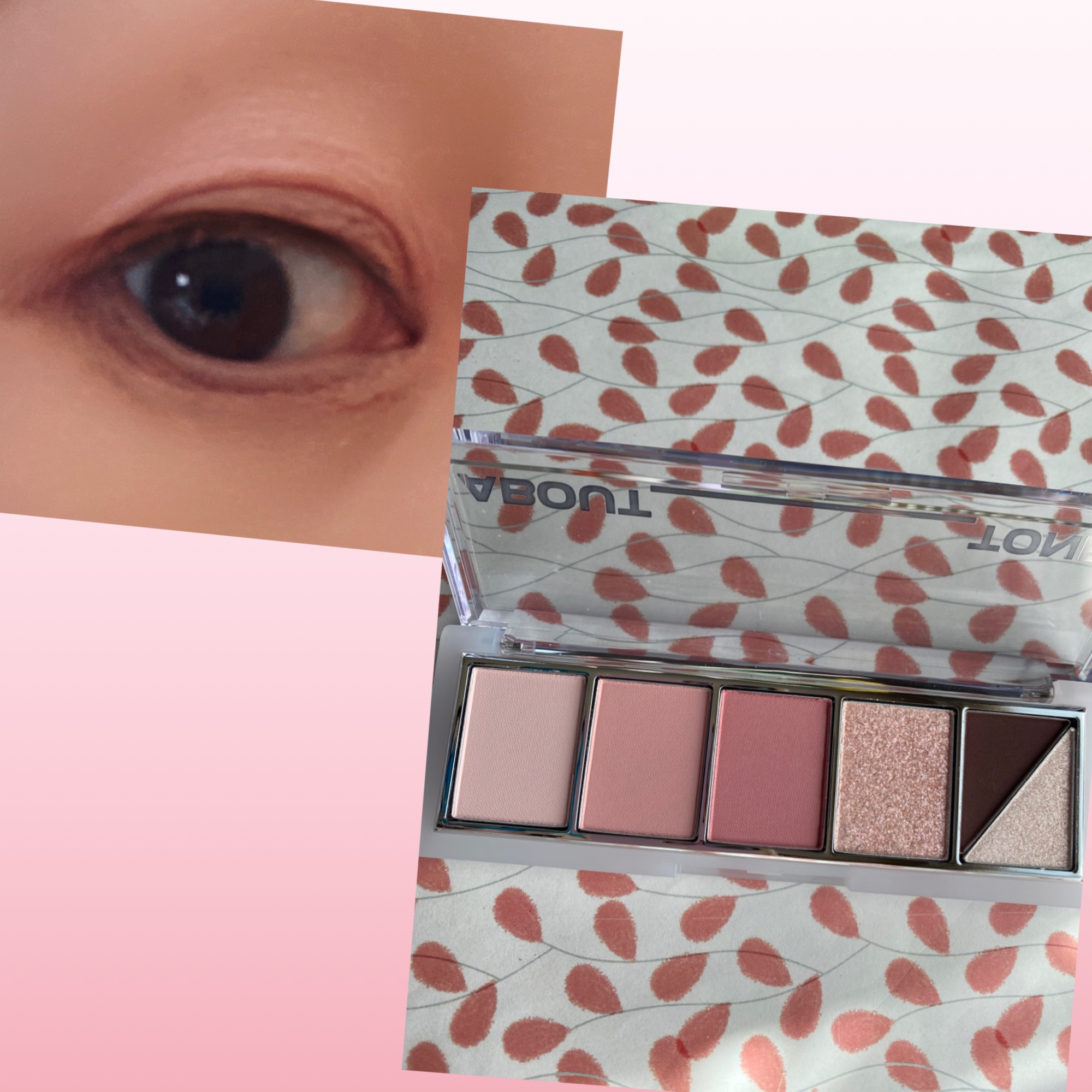 リターントゥーベーシックシャドウパレット/ABOUT TONE/アイシャドウパレットを使ったクチコミ（2枚目）