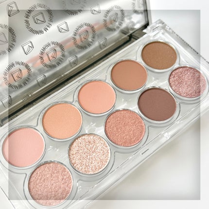 ライトオンアイズシャドウパレット/ルミル/アイシャドウパレットを使ったクチコミ(3枚目)