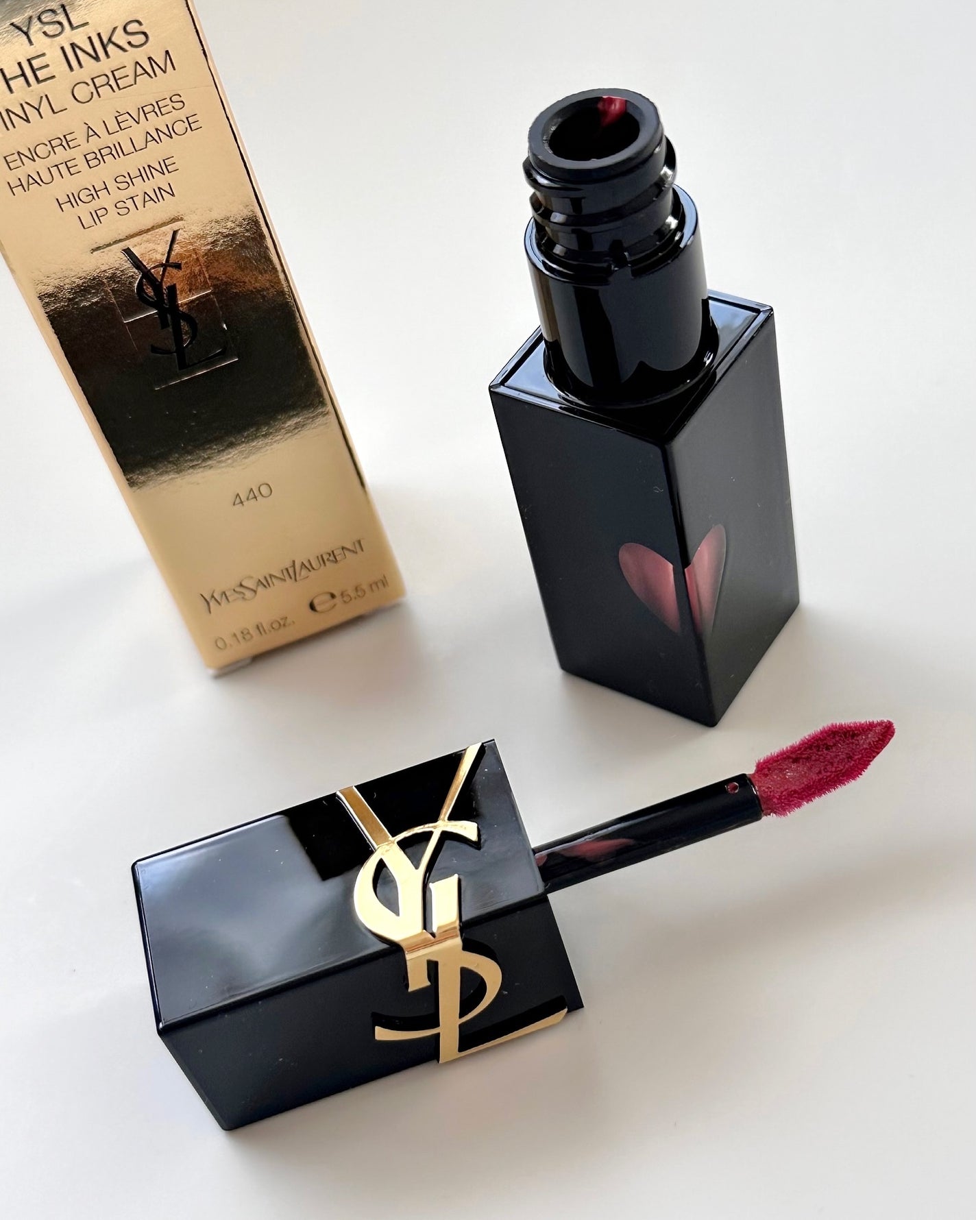 ルージュ ピュールクチュール ヴェルニ ヴィニルクリーム/YVES SAINT LAURENT BEAUTE/口紅を使ったクチコミ(1枚目)