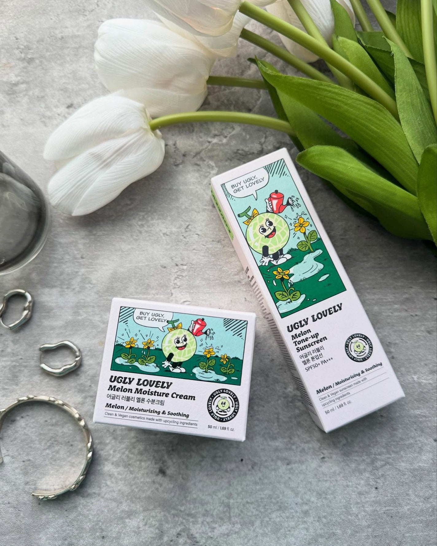 メロントーンアップ日焼け止め/UGLY LOVELY/日焼け止めローションを使ったクチコミ(6枚目)