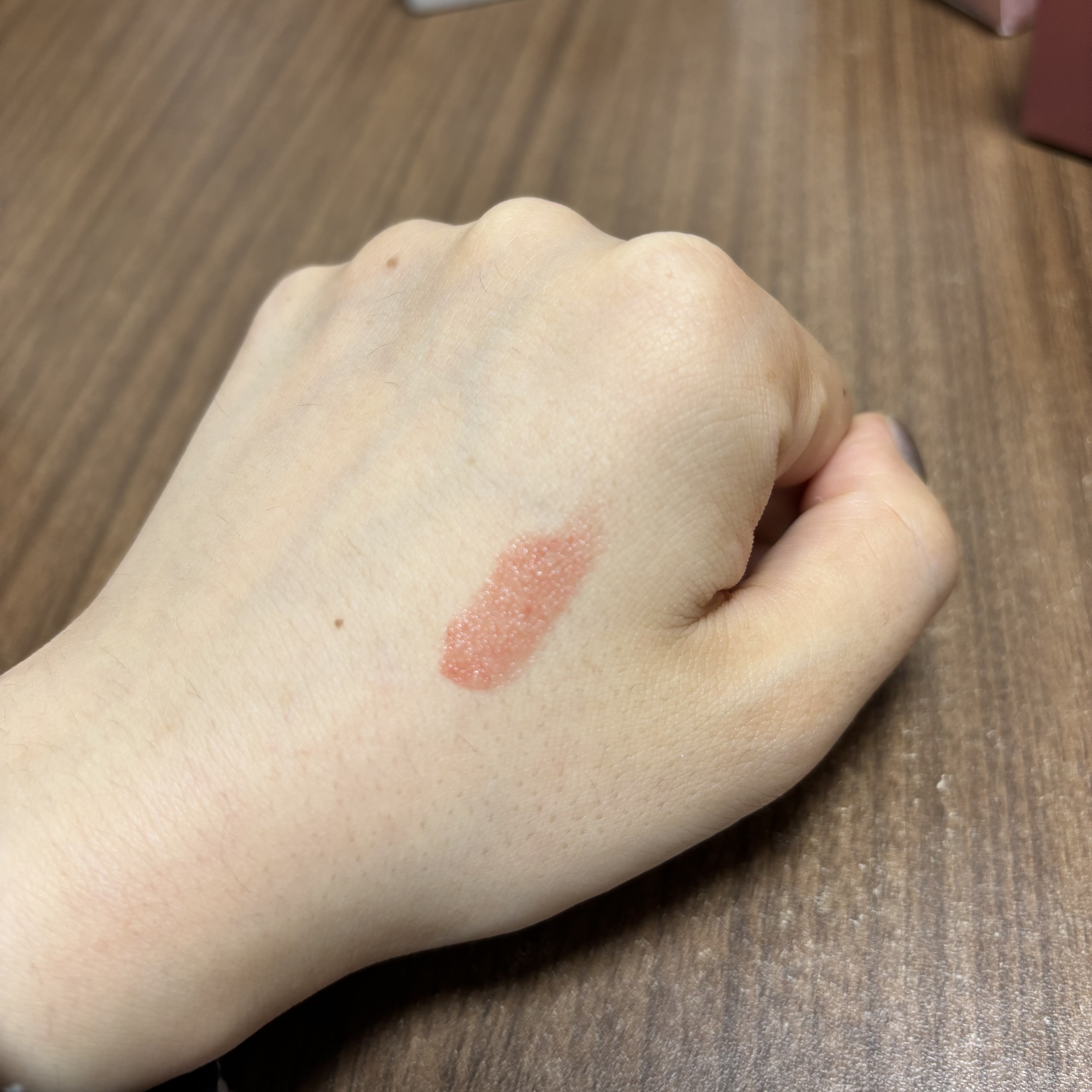 グラスティングメルティングバーム/rom&amp;nd/リップバームを使ったクチコミ（3枚目）