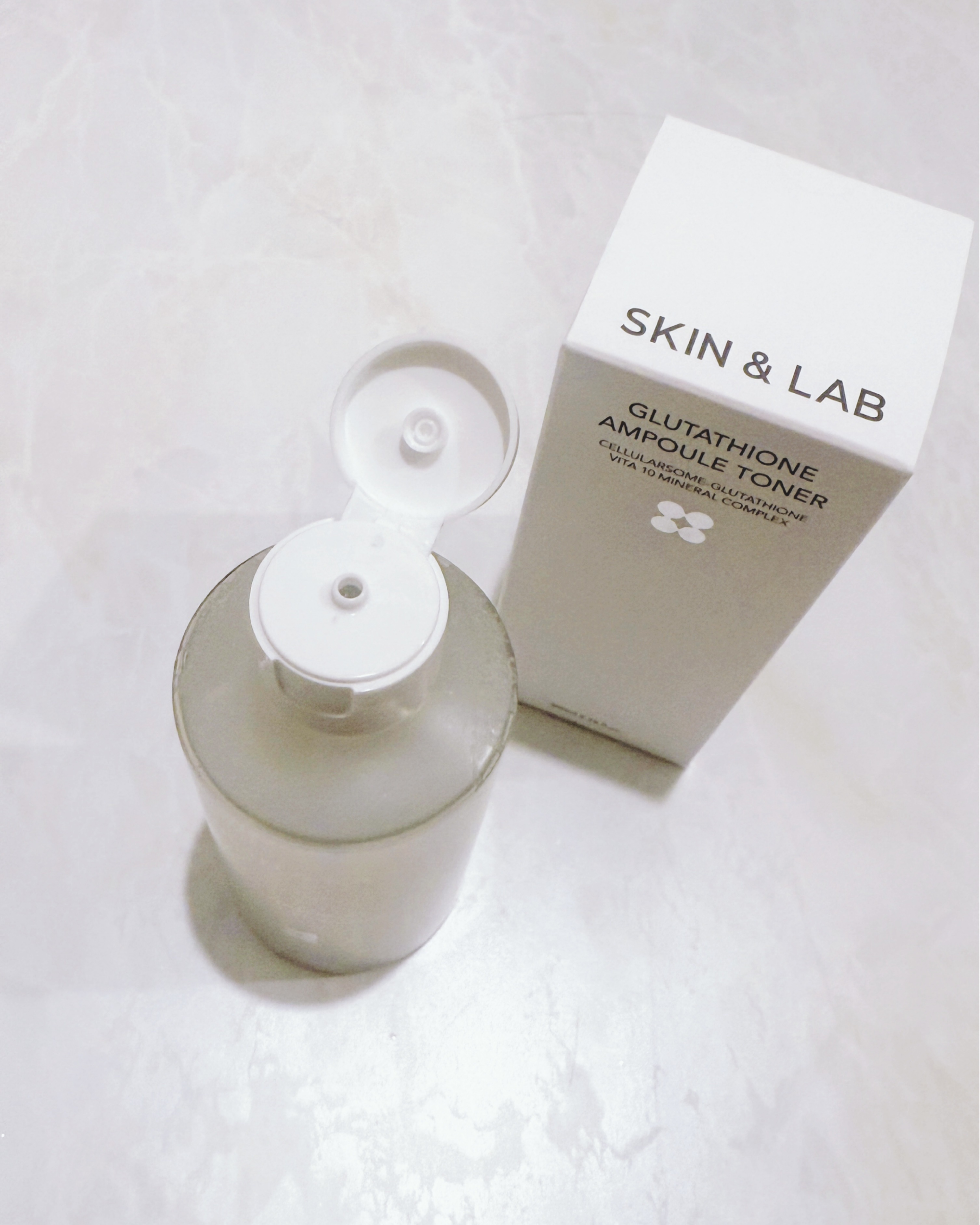 グルタチオンアンプルトナー/SKIN&LAB/化粧水を使ったクチコミ（3枚目）