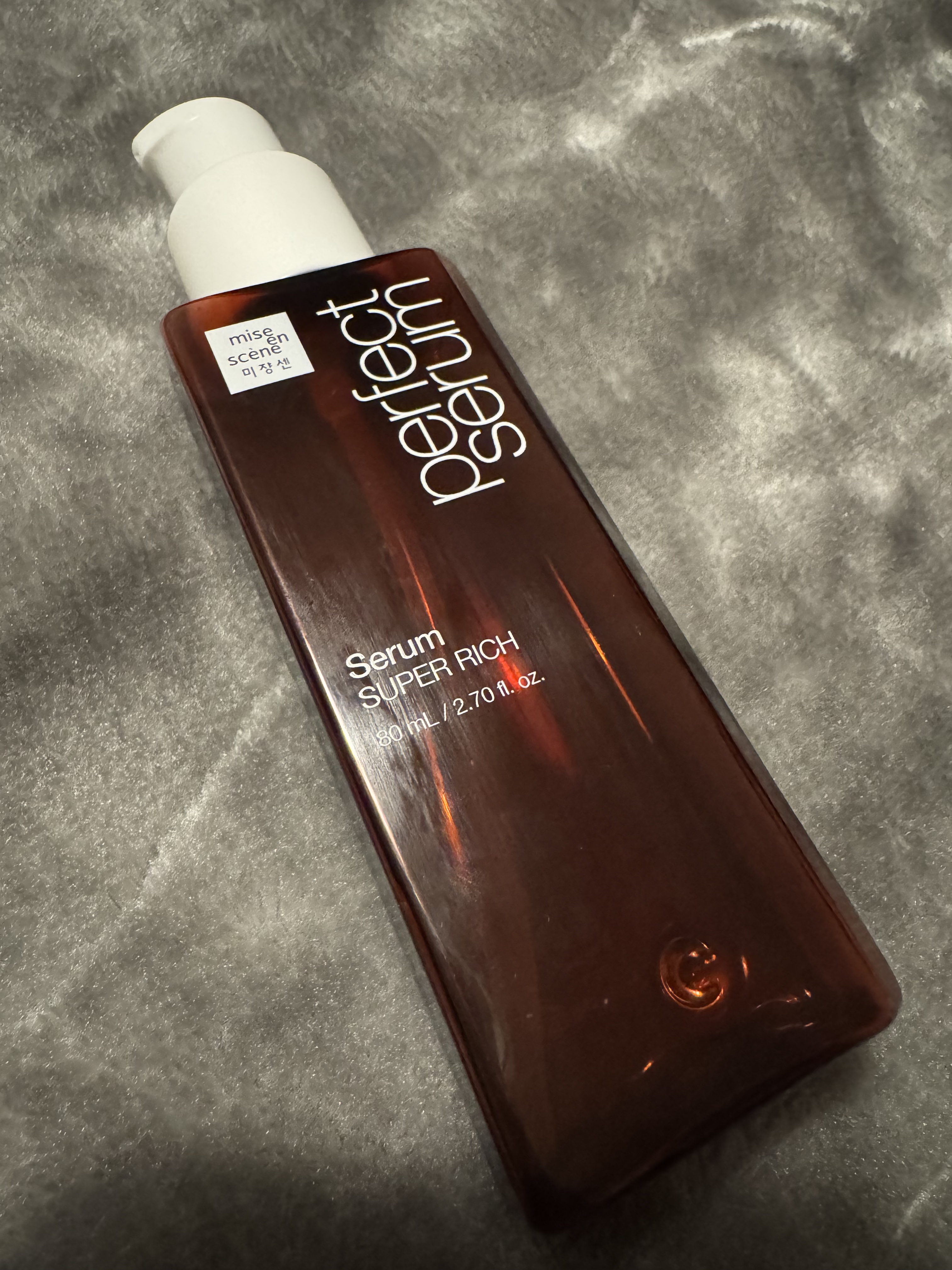 パーフェクトセラム リッチセラム/miseenscene/アウトバストリートメントを使ったクチコミ（1枚目）