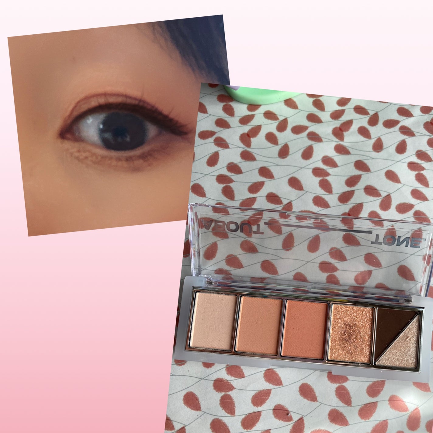 リターントゥーベーシックシャドウパレット/ABOUT TONE/アイシャドウパレットを使ったクチコミ(3枚目)