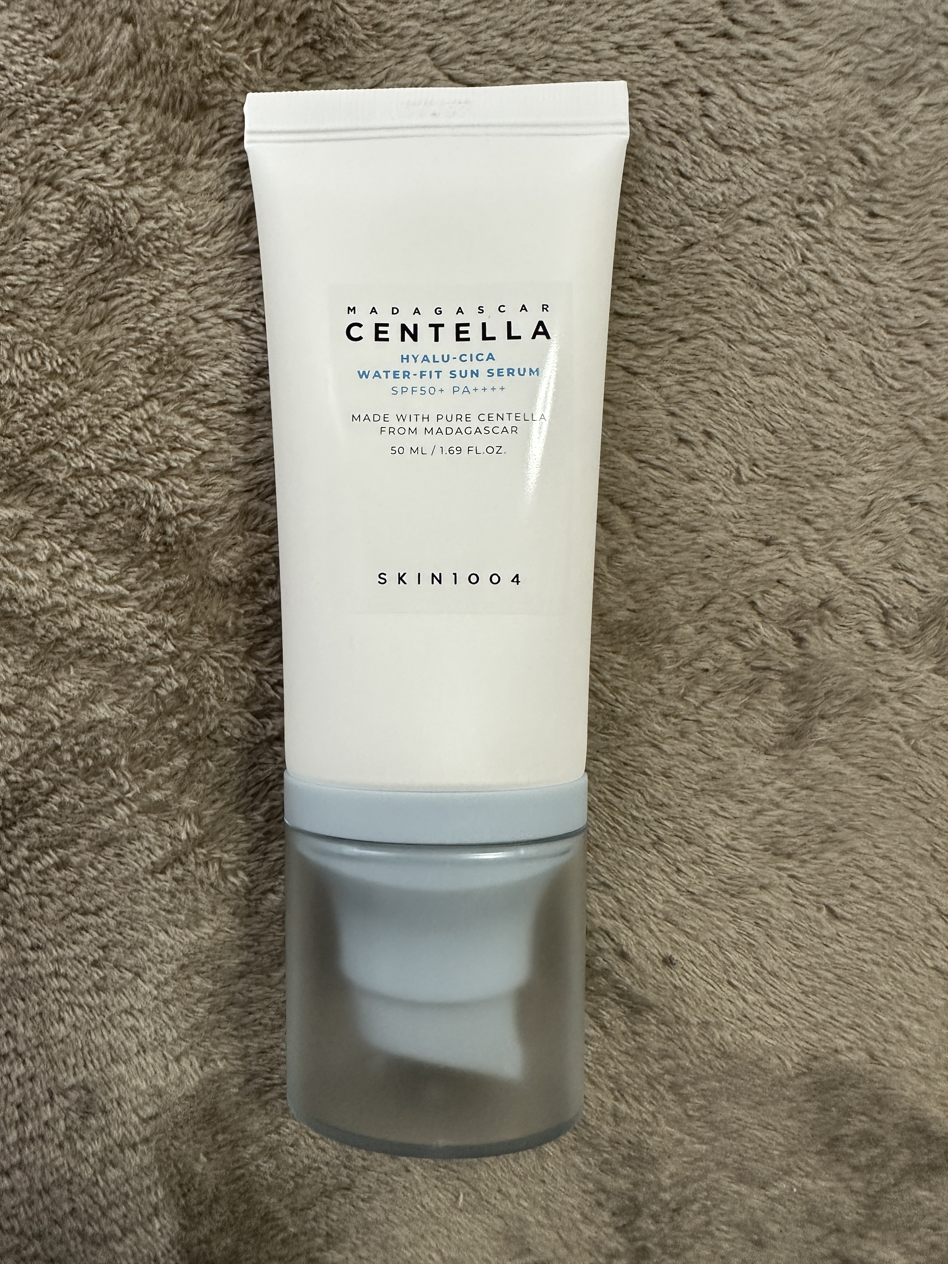 ヒアルーシカ ウォーターフィット サンセラム/SKIN1004/日焼け止めローションを使ったクチコミ（2枚目）