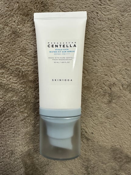 ヒアルーシカ ウォーターフィット サンセラム/SKIN1004/日焼け止めローションを使ったクチコミ(2枚目)