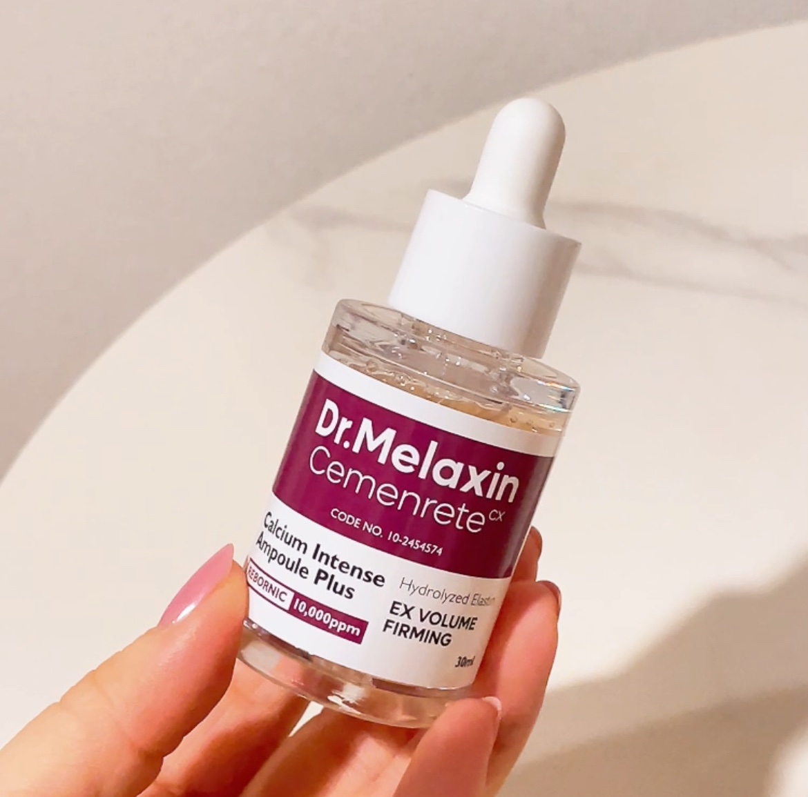 セメンリトカルシウムアンプル+セメンリトカルシウムクリーム/Dr.Melaxin/スキンケアキットを使ったクチコミ（2枚目）