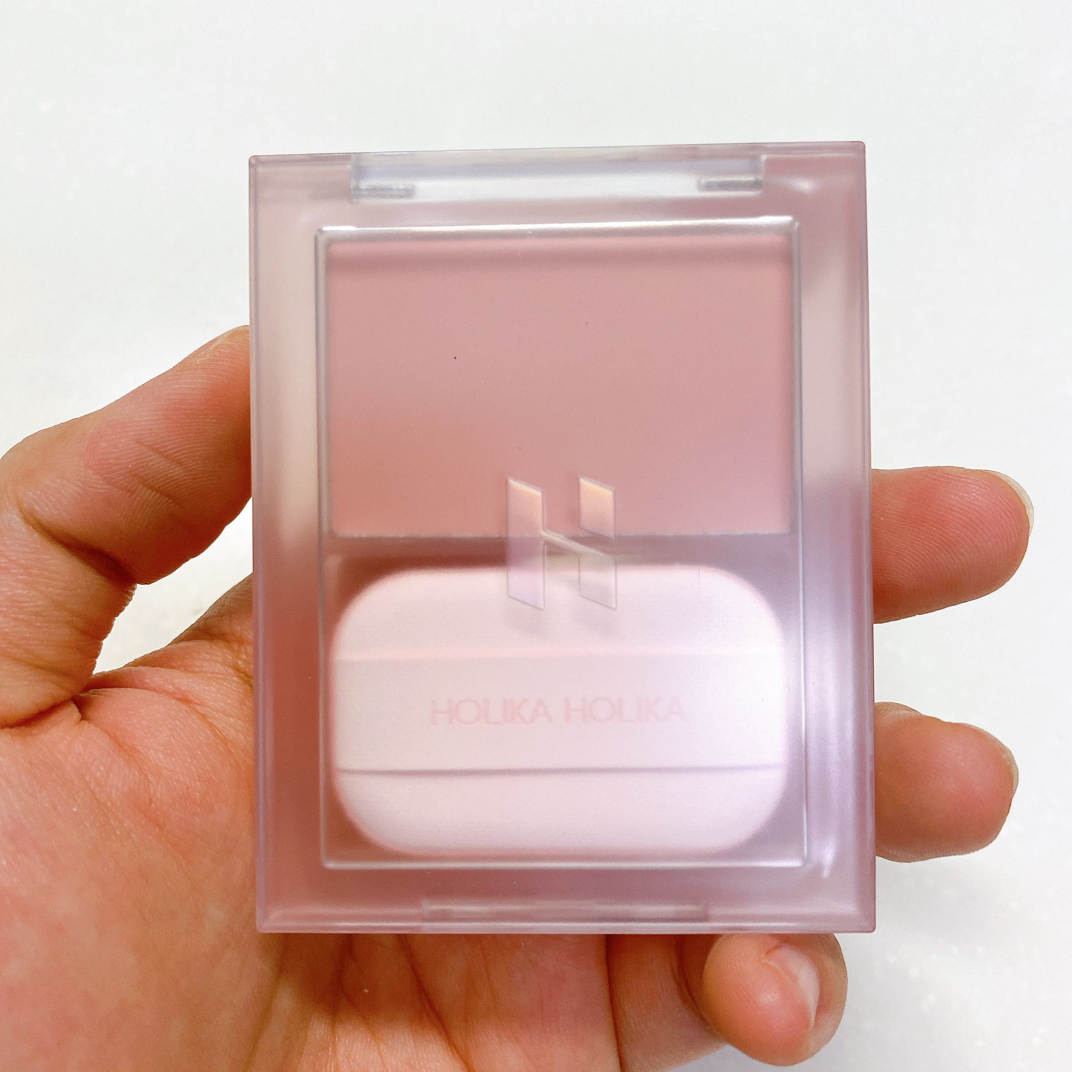 ティンテッドミルククリームブラッシュ  02 ピーチオブピーチ(Peach of Peach)/HOLIKA HOLIKA/ジェル・クリームチークを使ったクチコミ（1枚目）