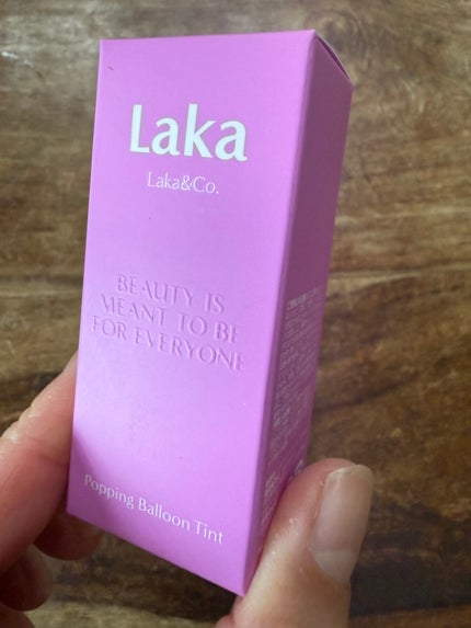ポッピングバルーンティント/Laka/リップティントを使ったクチコミ(2枚目)