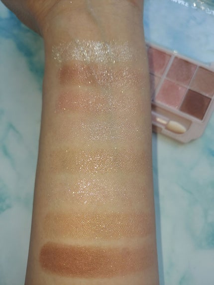 プティパレットアイズ(スパークリングタイプ)/キャンメイク/アイシャドウを使ったクチコミ(6枚目)