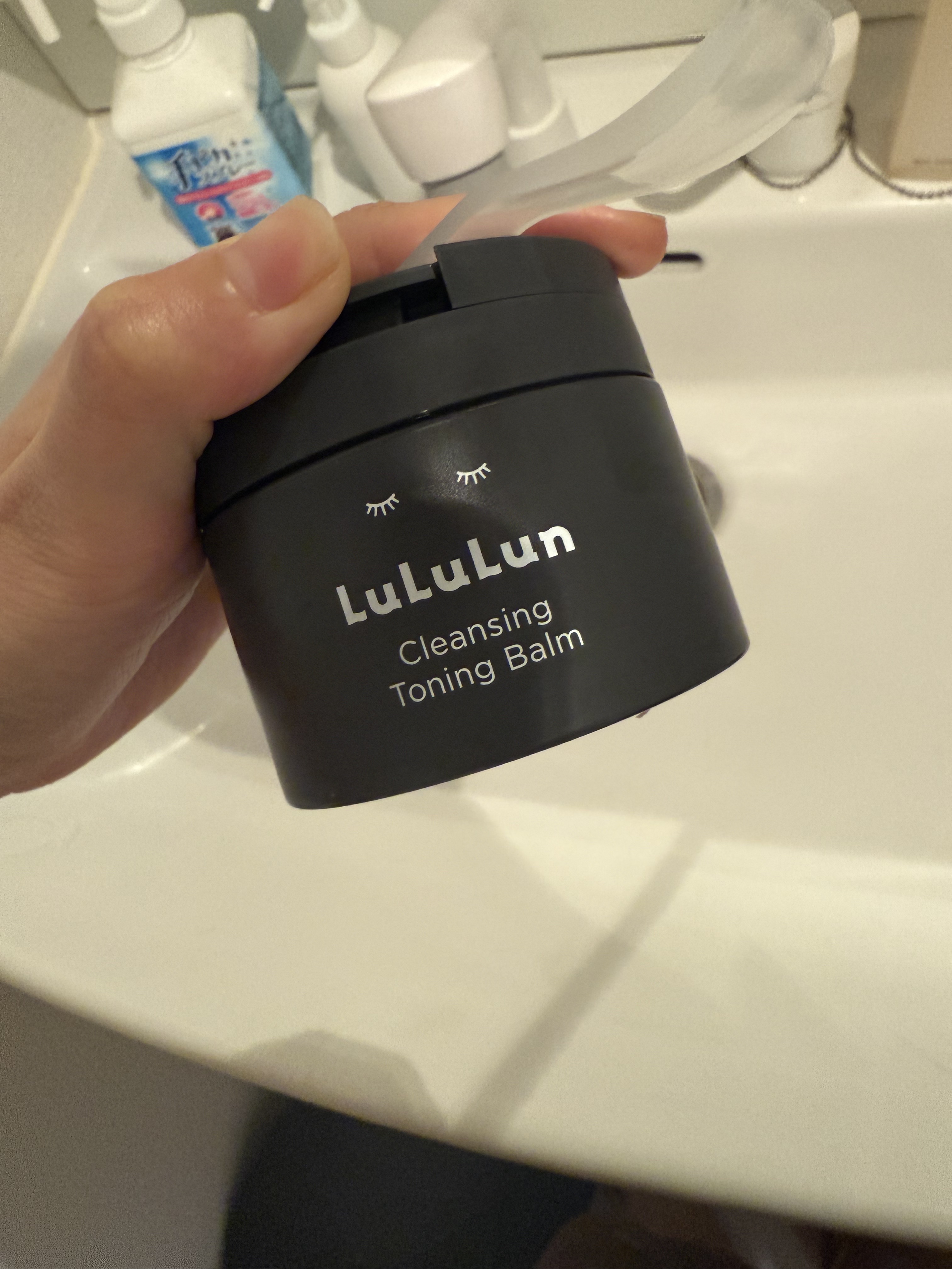 ルルルンクレンジング トーニングバーム CLEAR BLACK/ルルルン/クレンジングバームを使ったクチコミ（1枚目）
