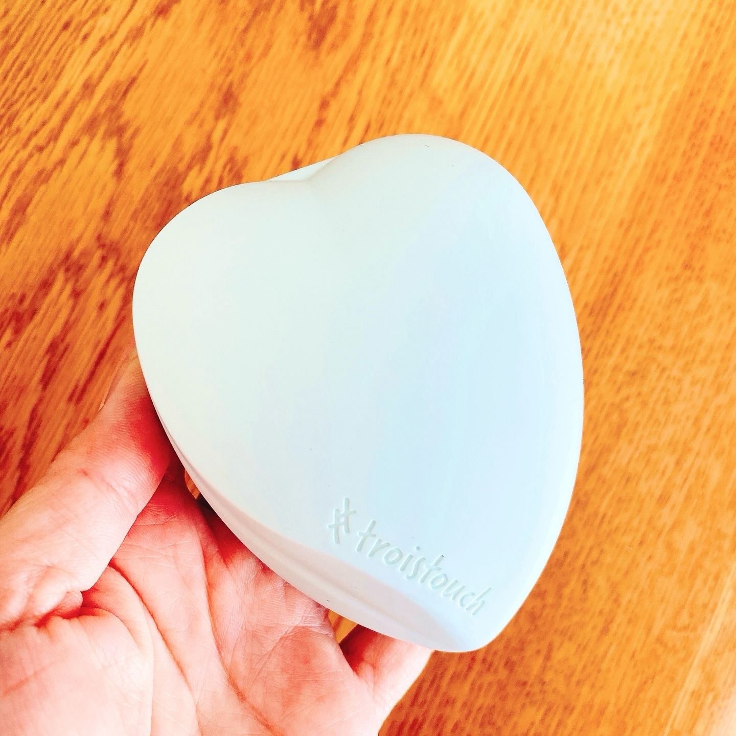 トワタッチ ハートクッション アクアベア/troistouch/クッションファンデーションを使ったクチコミ（3枚目）