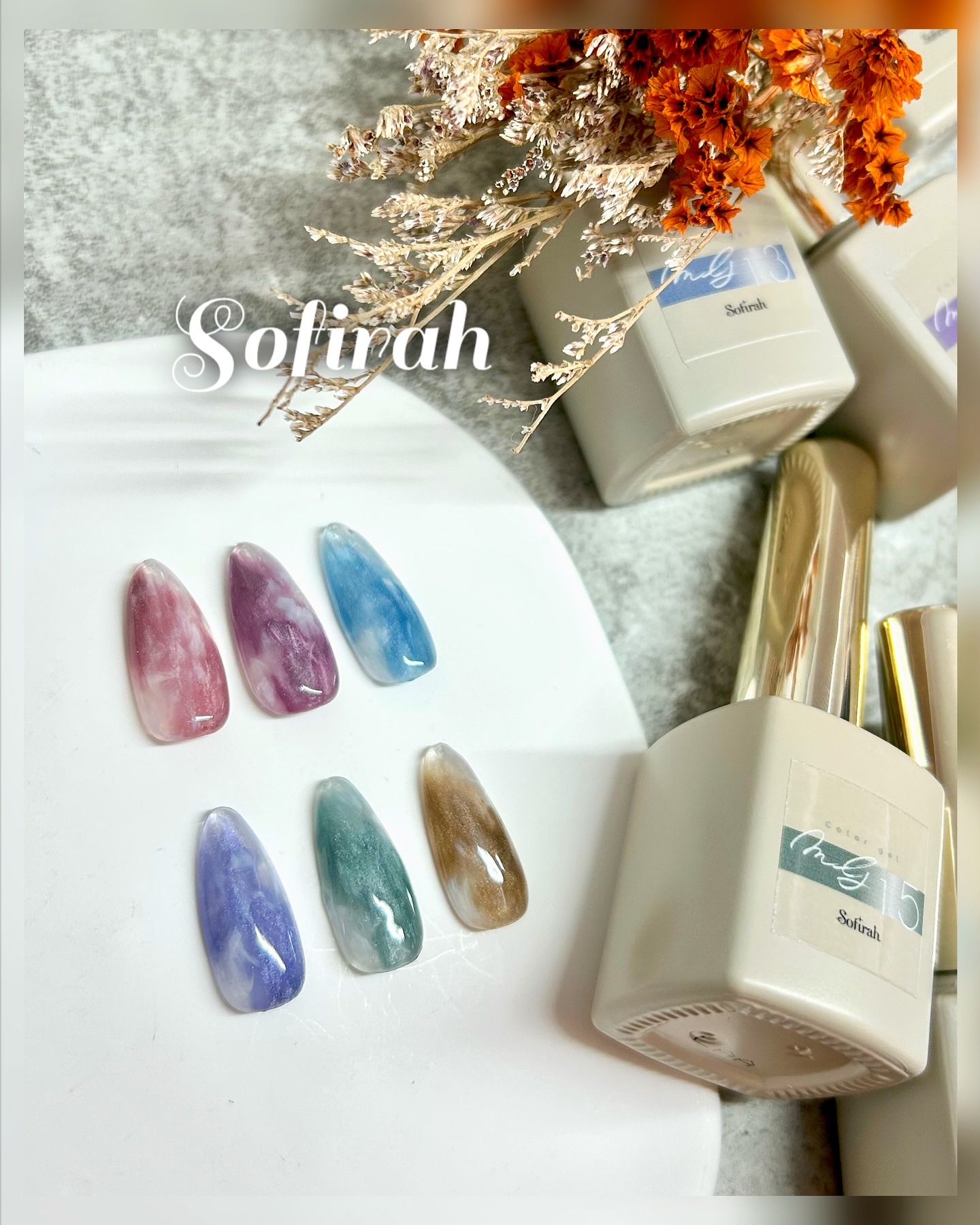 シルキーマグネット/sofirah/ジェルネイルを使ったクチコミ（1枚目）