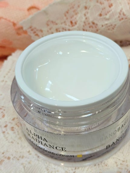 アルファラディアンスメラクリア クリーム/BANOBAGI/フェイスクリームを使ったクチコミ(3枚目)