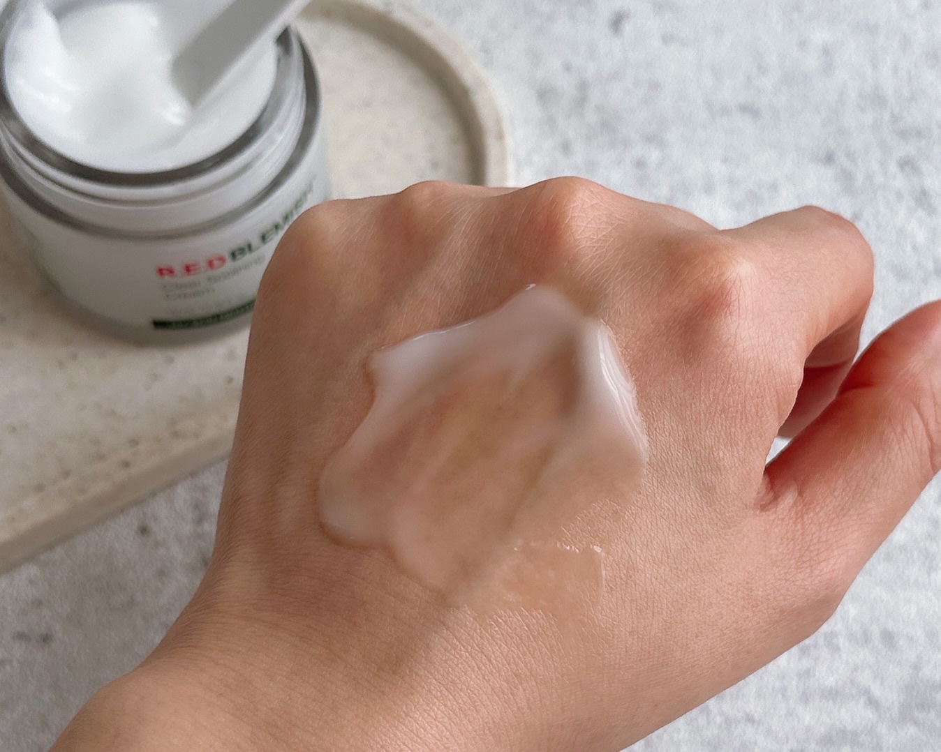 レッドブレミッシュ クリアスージングクリーム/Dr.G/フェイスクリームを使ったクチコミ（3枚目）