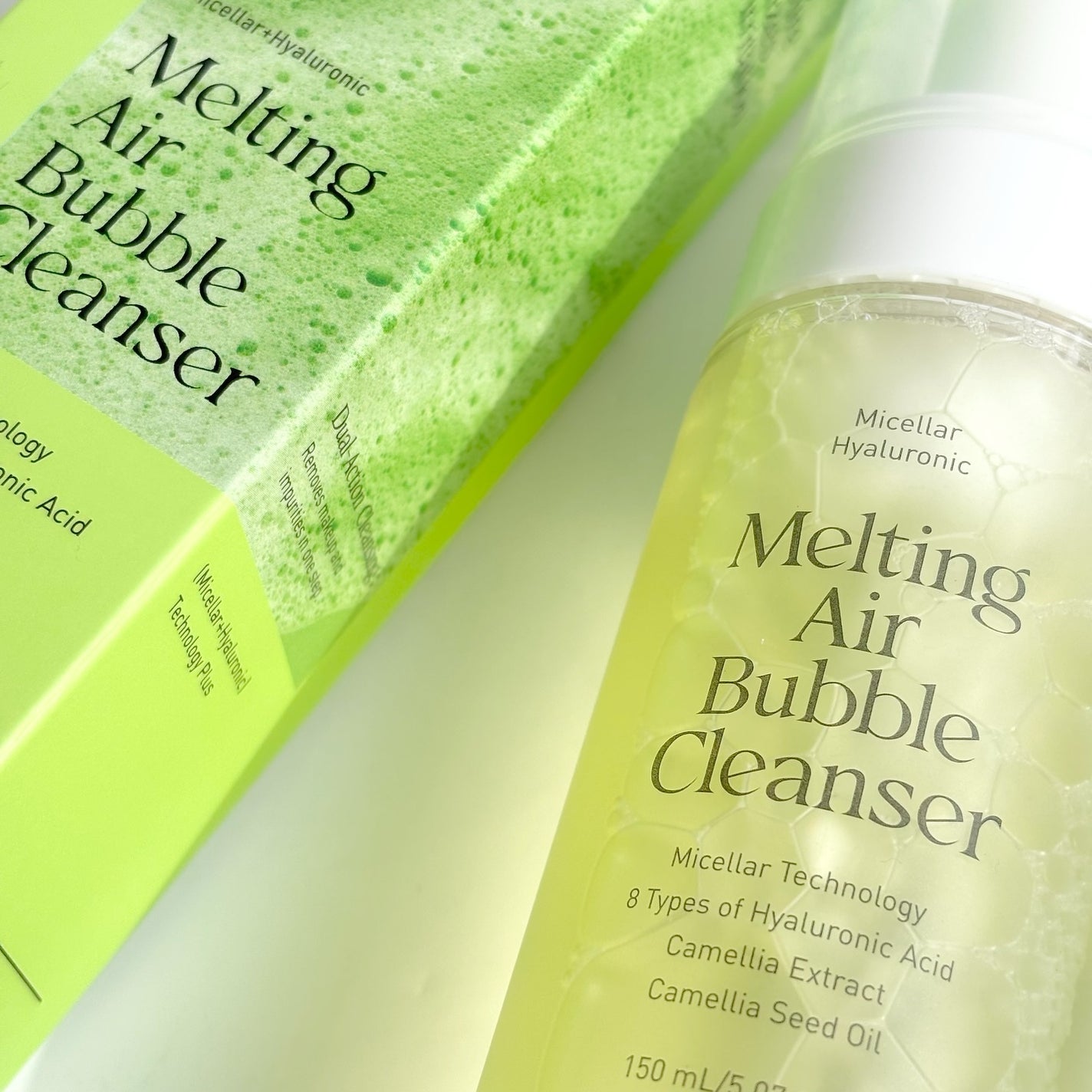 メルティングエアバブルクレンザー/17Hours/泡洗顔を使ったクチコミ(1枚目)