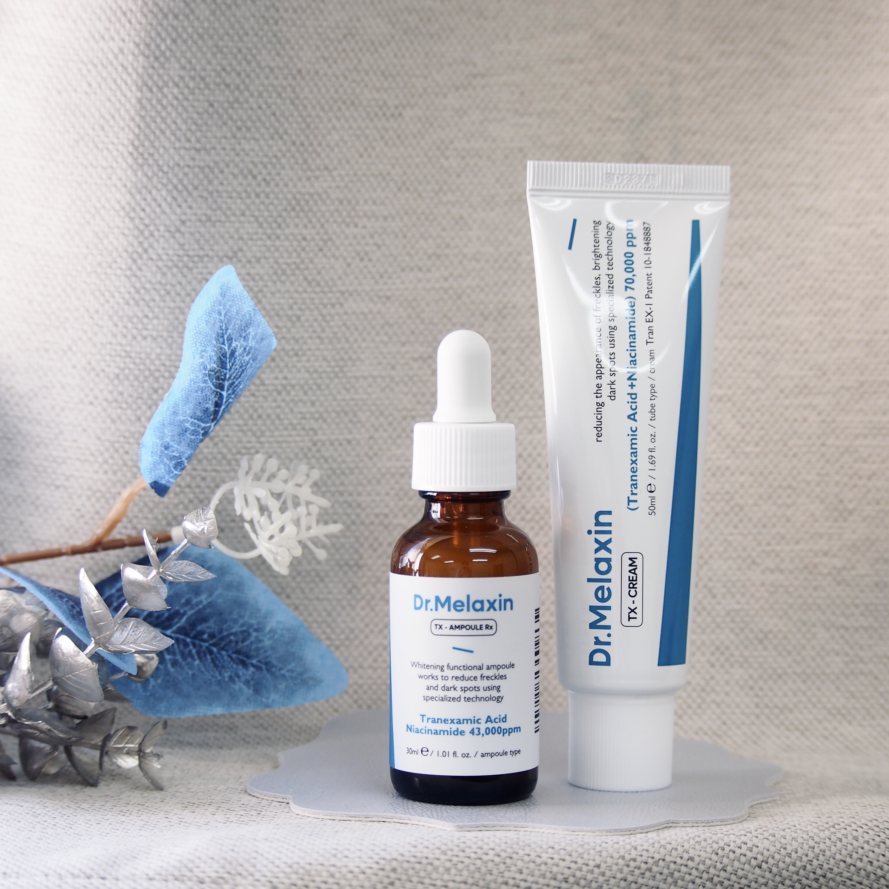 TXアンプルRX＋TXクリーム/Dr.Melaxin/スキンケアキットを使ったクチコミ（1枚目）