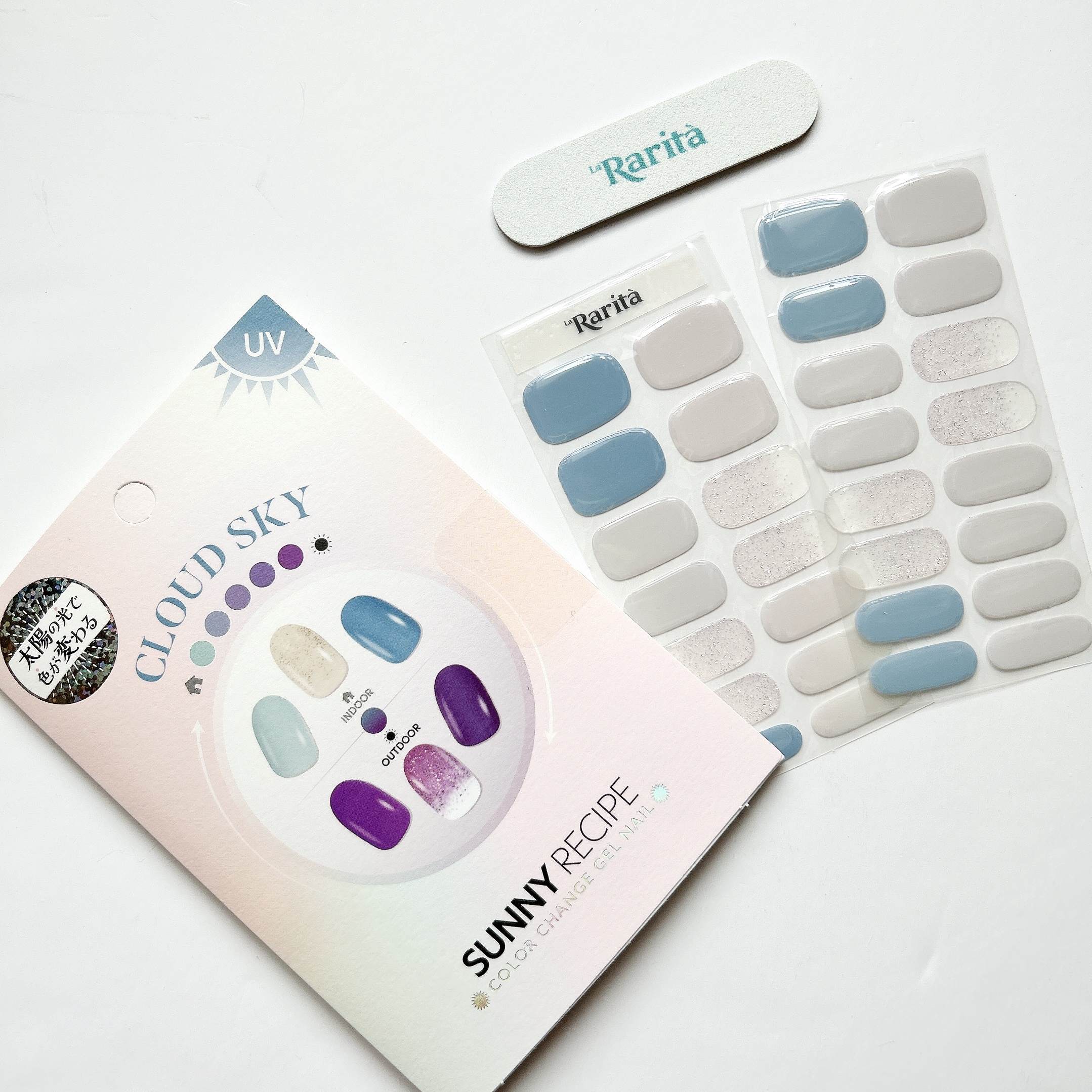 SUNNY RECIPE COLOR CHANGE GEL NAIL/SUNNY RECIPE/ネイルシールを使ったクチコミ（1枚目）