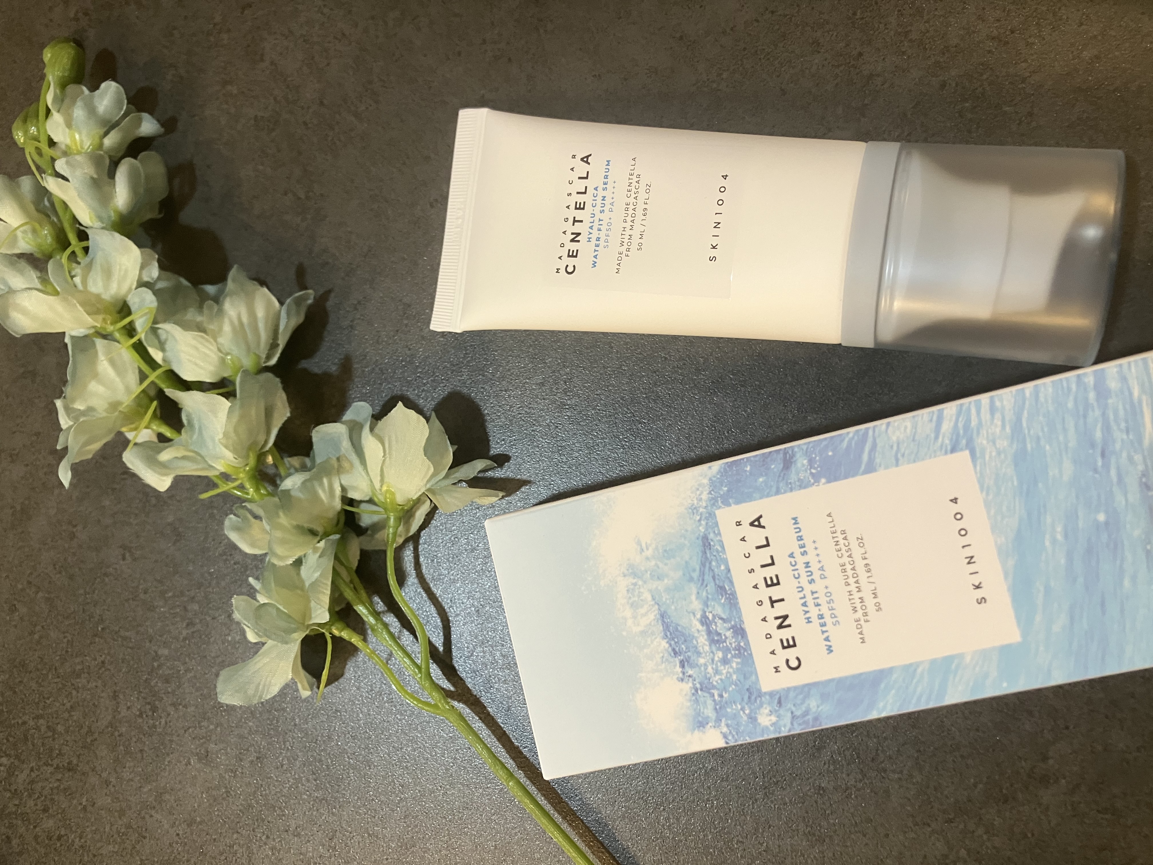 ヒアルーシカ ウォーターフィット サンセラム/SKIN1004/日焼け止めローションを使ったクチコミ（1枚目）