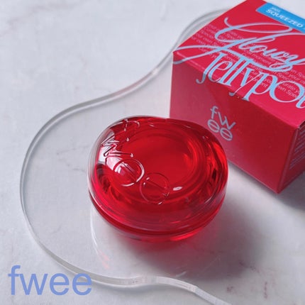 フィー リップアンドチーク グローイジェリーポット/fwee/リップグロスを使ったクチコミ(1枚目)