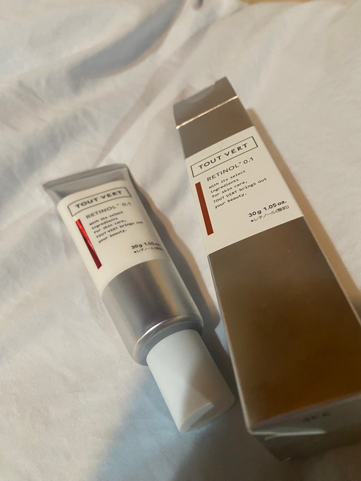 レチノショット 0.1/TOUT VERT/フェイスクリームを使ったクチコミ(1枚目)