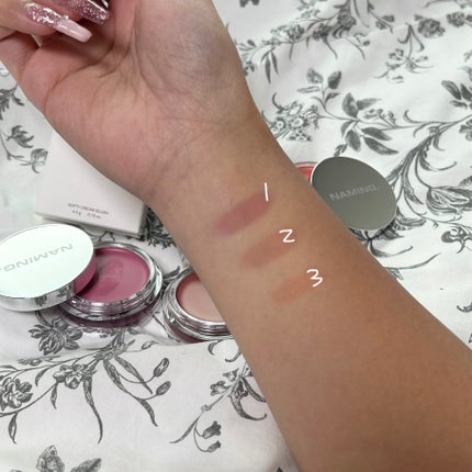 ネーミング フラッフィーパウダーブラッシュ/NAMING./パウダーチークを使ったクチコミ(6枚目)