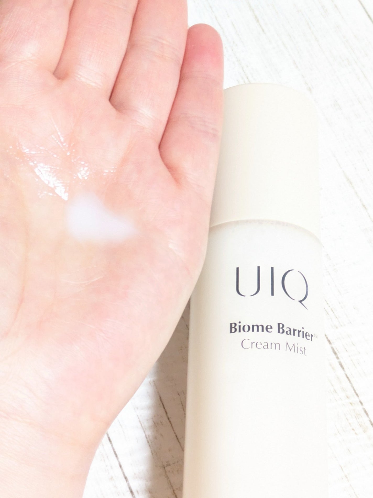 バイオームバリア クリームミスト/UIQ/ミスト状化粧水を使ったクチコミ(4枚目)
