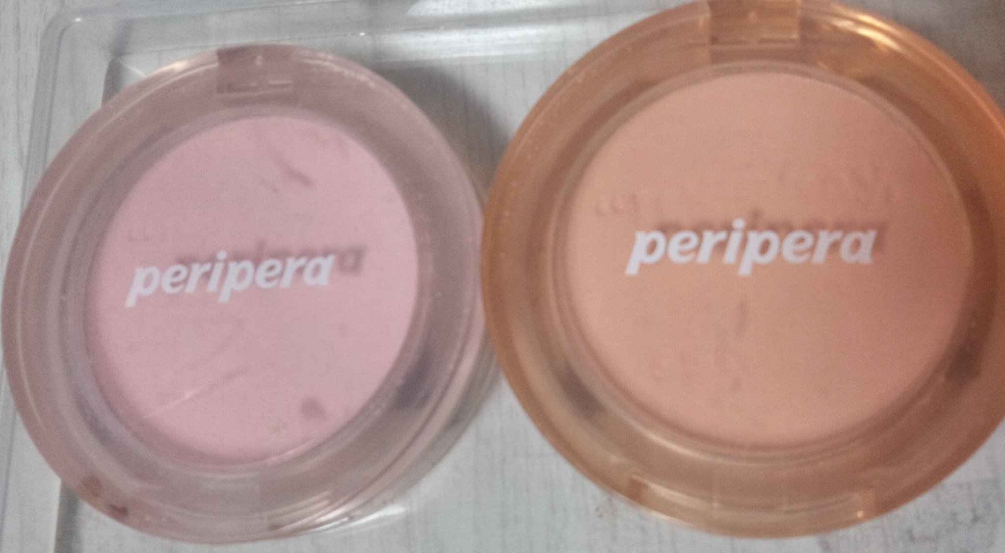 ピュア ブラッシュド サンシャイン チーク/PERIPERA/パウダーチークを使ったクチコミ（1枚目）