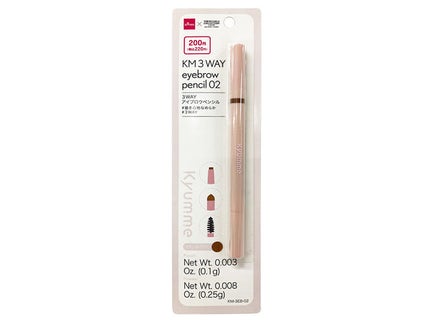 DAISO KM 3WAYアイブロウペンシル