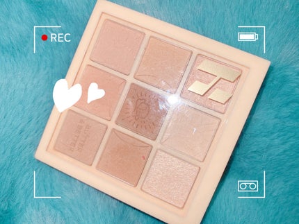 マイフェイブムードアイパレット 9カラー/HOLIKA HOLIKA/アイシャドウパレットを使ったクチコミ(1枚目)