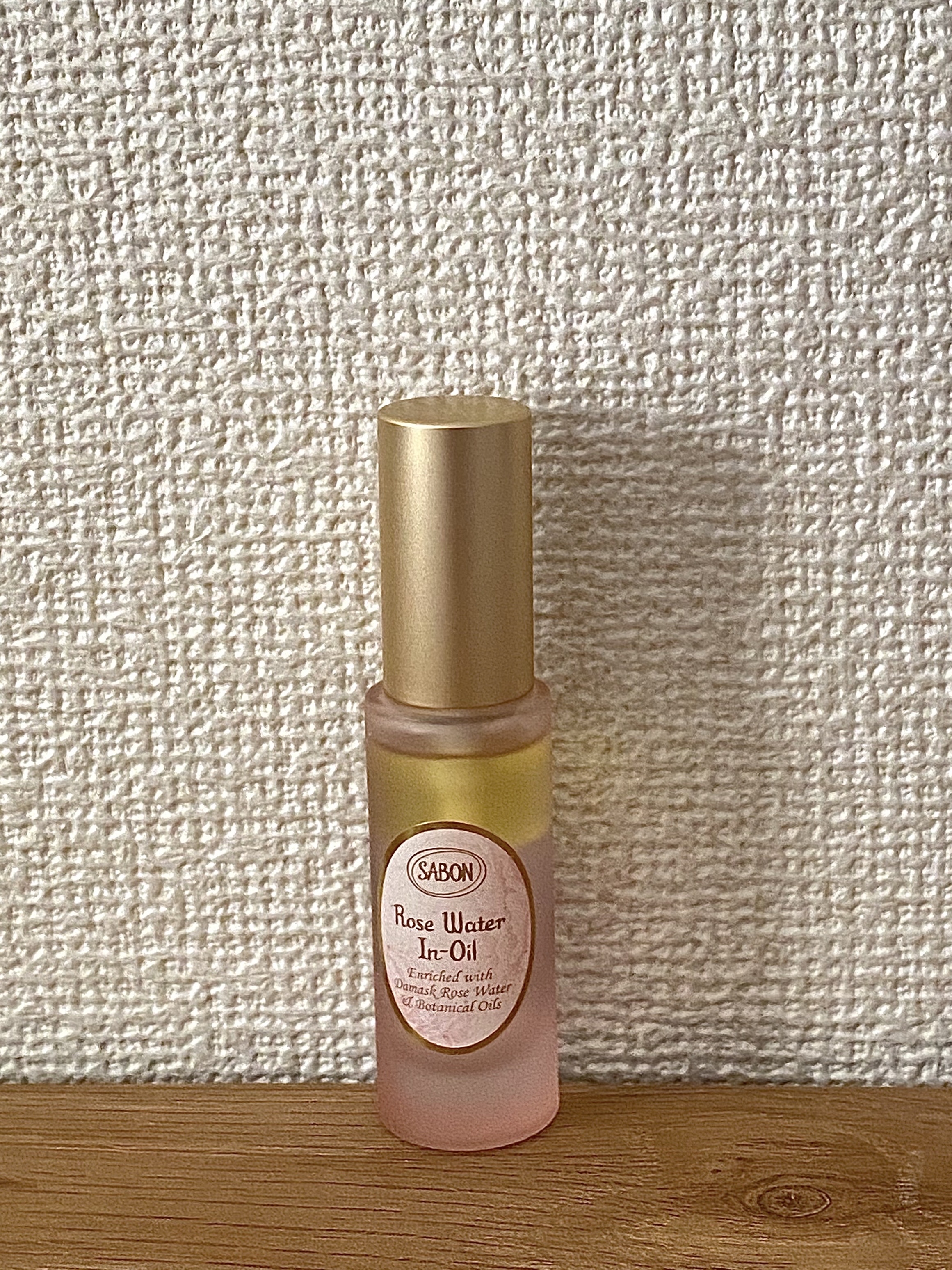 ローズウォーターインオイル/SABON/ミスト状化粧水を使ったクチコミ（1枚目）
