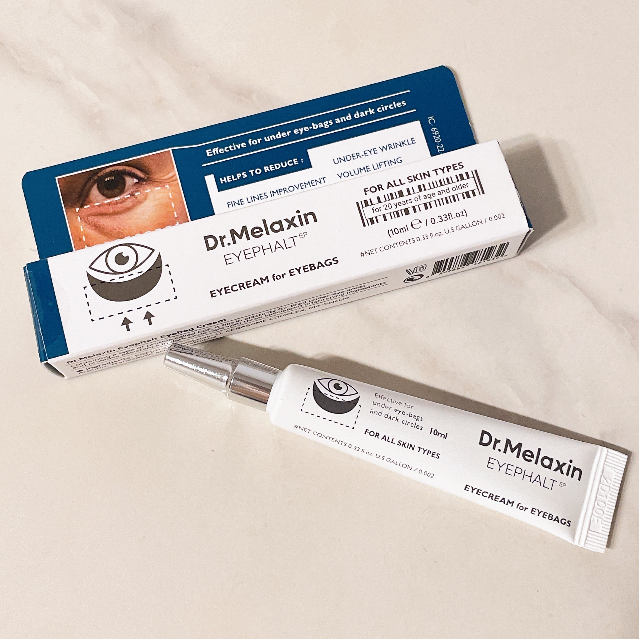 アイファルトアイバッククリーム/Dr.Melaxin/アイケア・アイクリームを使ったクチコミ（2枚目）