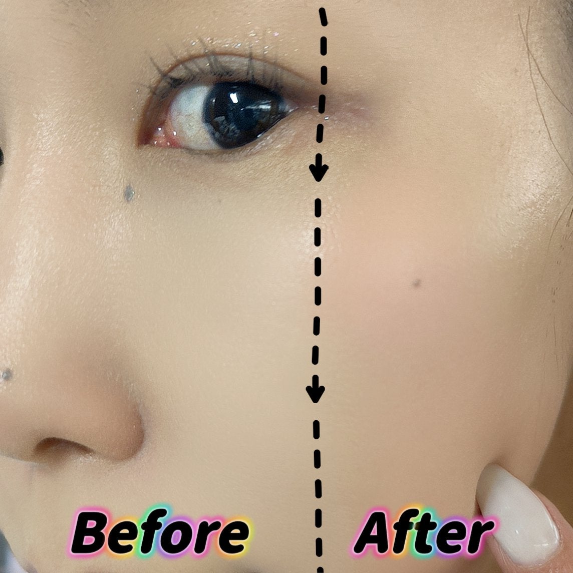 ロングウエアファンデーション/FUNNY ELVES方里/リキッドファンデーションを使ったクチコミ(5枚目)