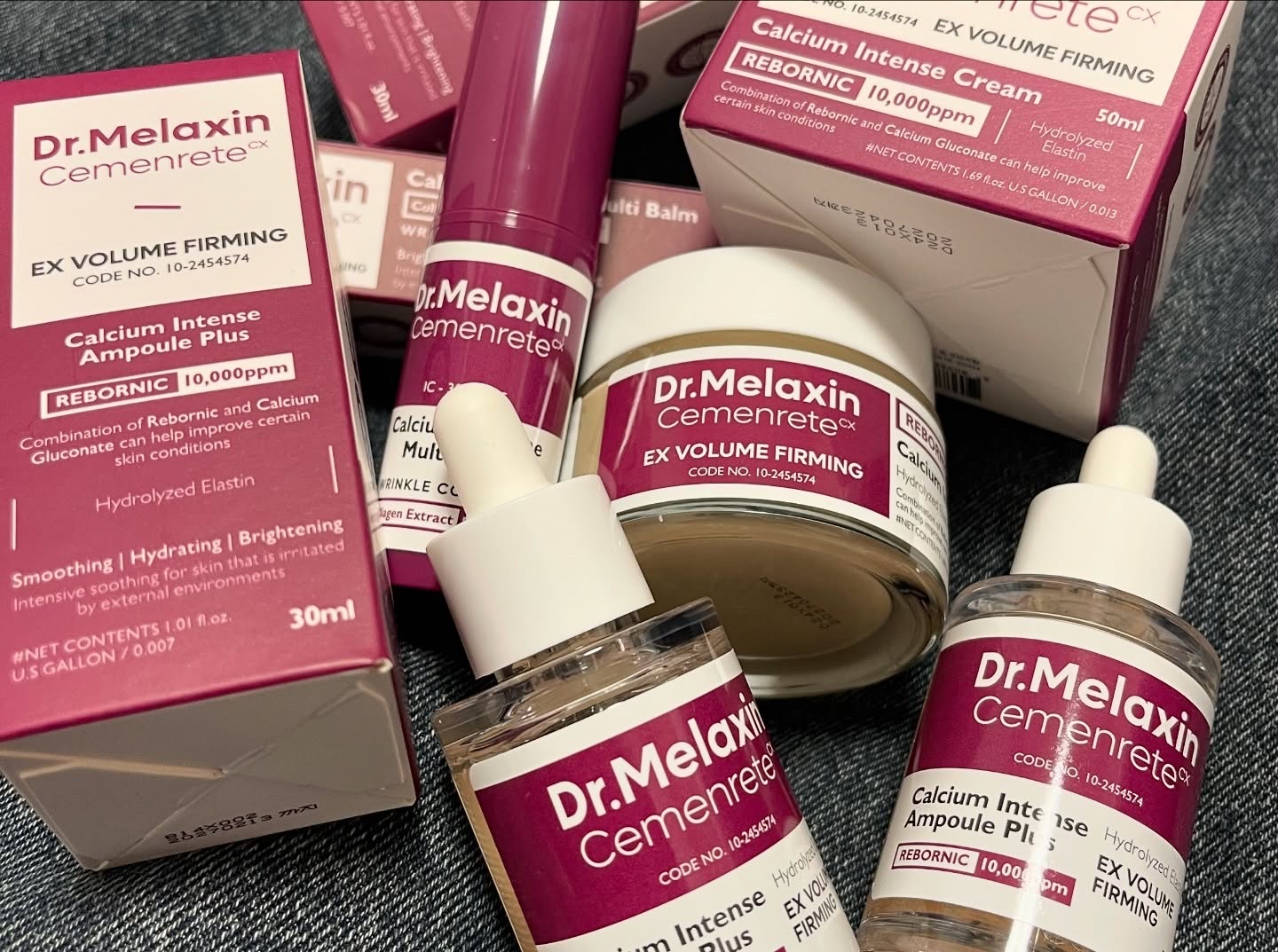 セメンリトカルシウムアンプル+セメンリトカルシウムクリーム/Dr.Melaxin/スキンケアキットを使ったクチコミ（2枚目）