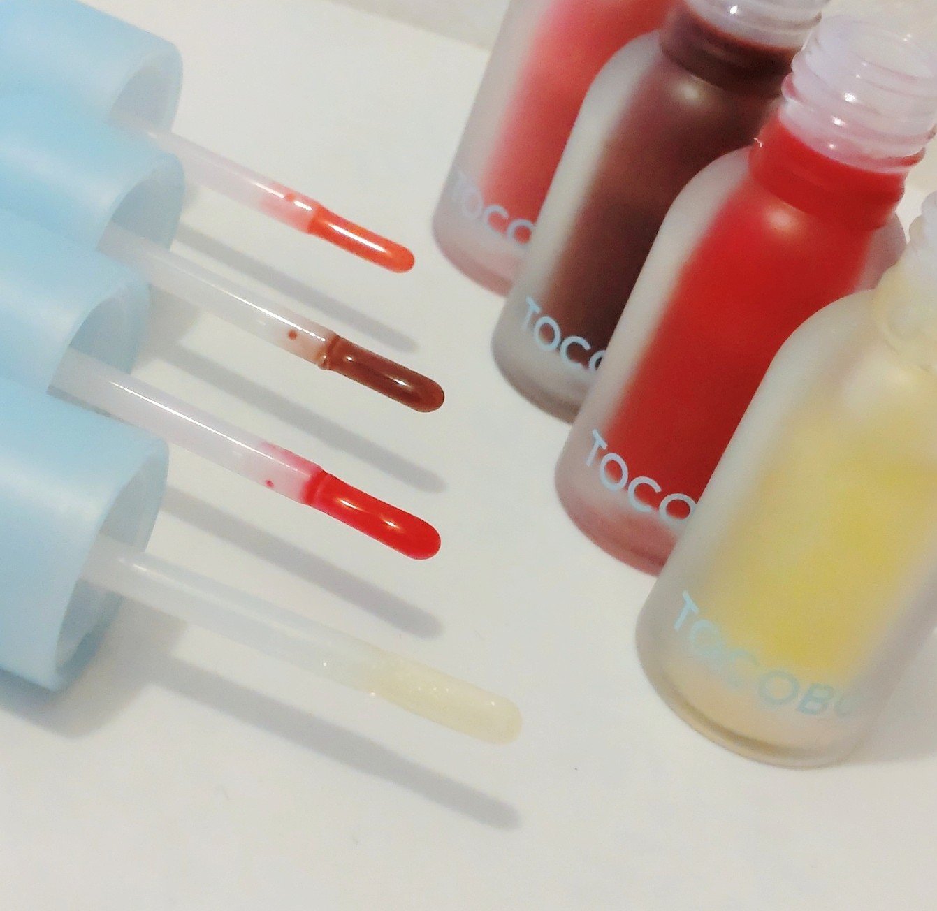 ジューシーベリープランピングリップオイル/TOCOBO/リップグロスを使ったクチコミ（2枚目）