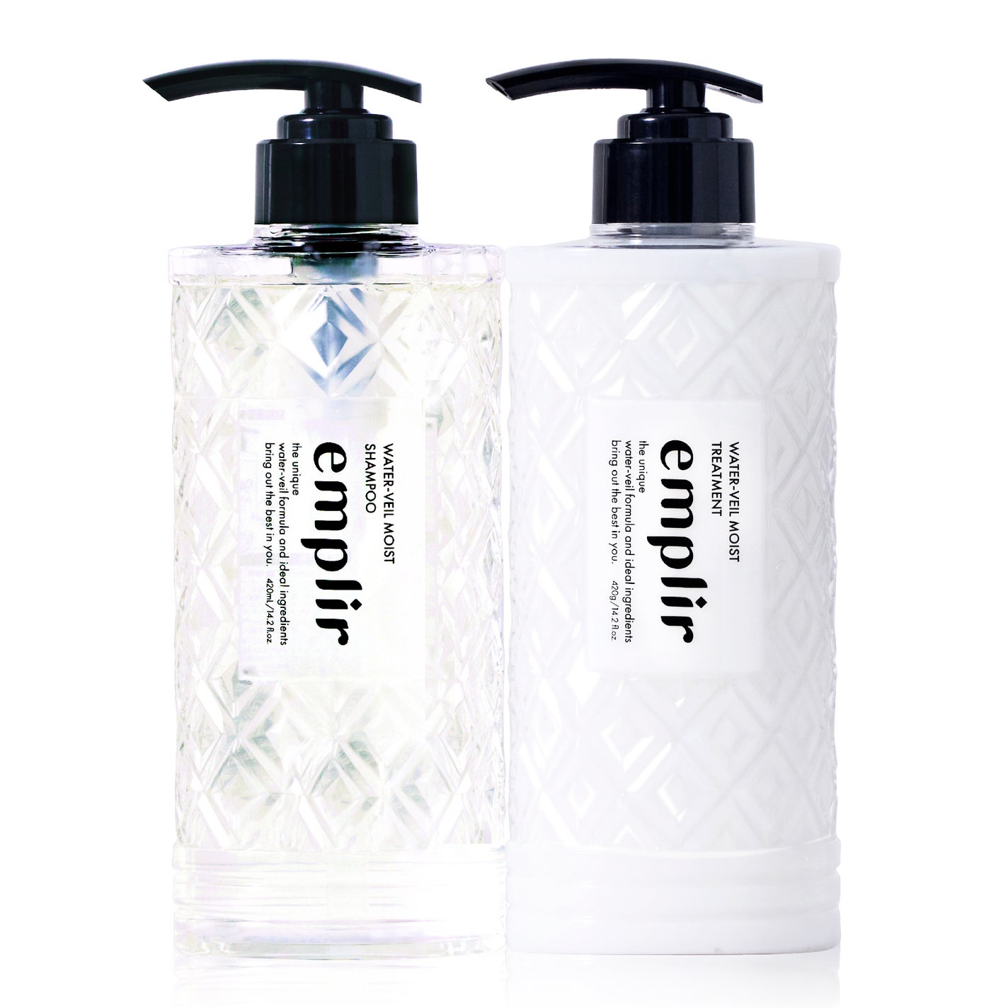 ウォーターベール モイストシャンプー/トリートメント emplir