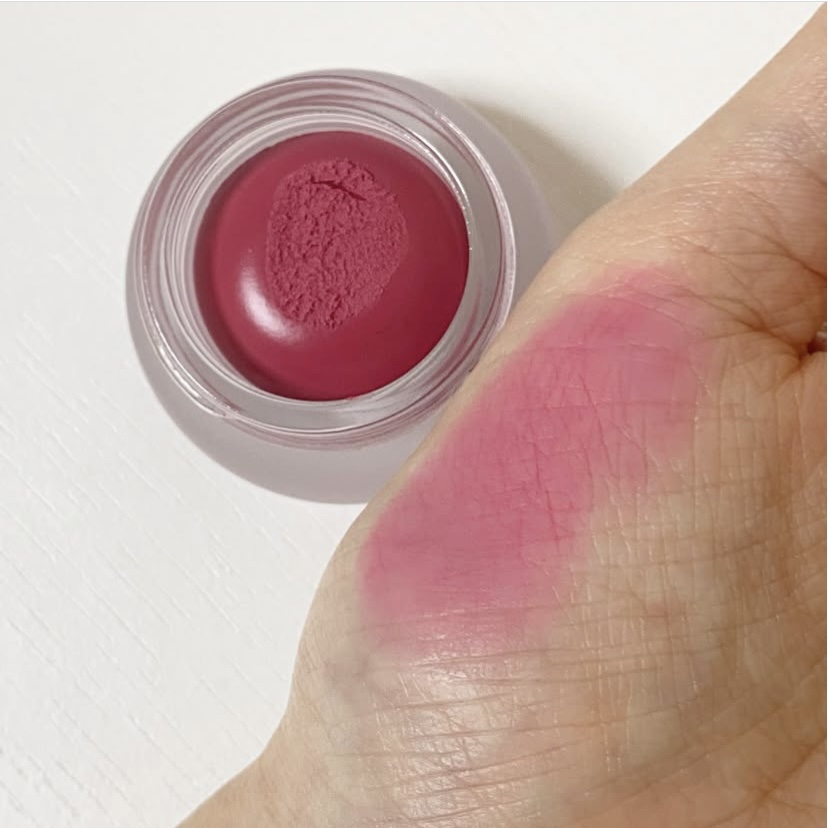 リップアンドチーク ブラーリープリンポット/fwee/口紅を使ったクチコミ（3枚目）