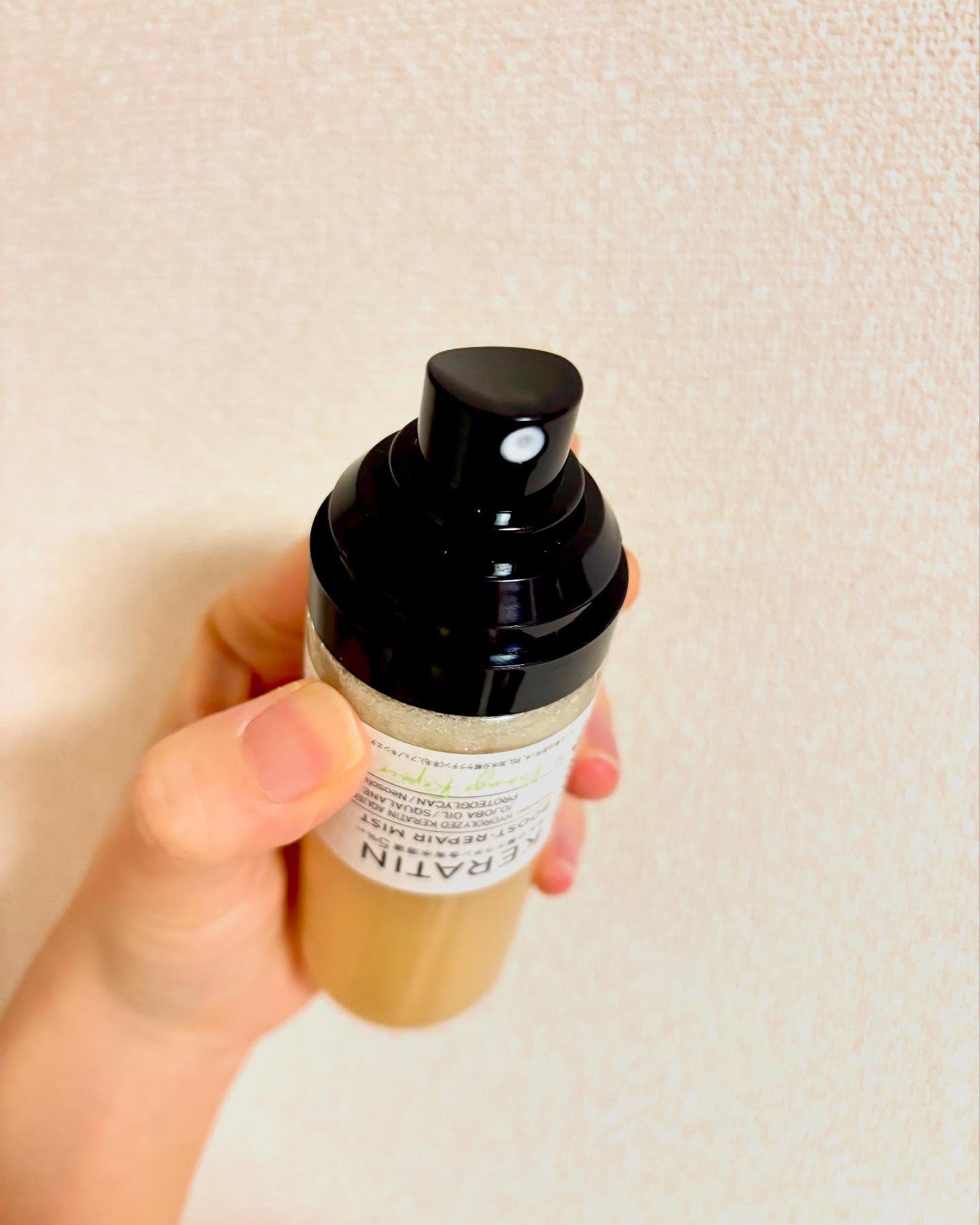 ケラチン ブースター ミスト [ダメージリペア] シトラスサボンの香り/マイブースターズ/アウトバストリートメントを使ったクチコミ（3枚目）