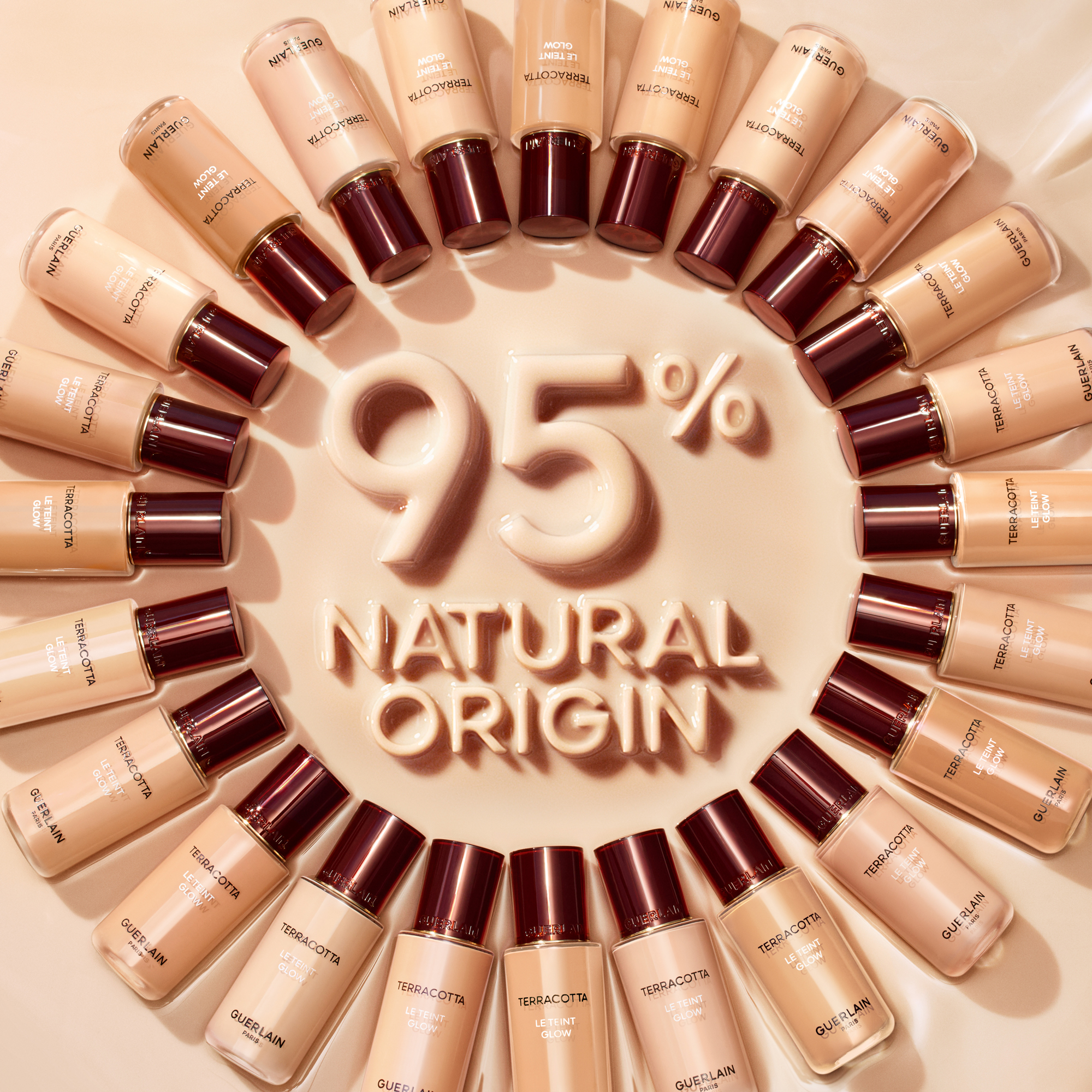 テラコッタ フルイド グロウ/GUERLAIN/リキッドファンデーションを使ったクチコミ（3枚目）