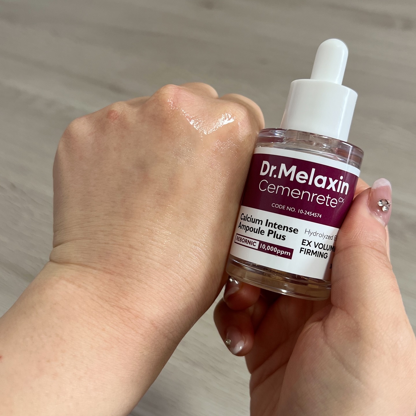 セメンリトカルシウムアンプル+セメンリトカルシウムクリーム/Dr.Melaxin/スキンケアキットを使ったクチコミ（3枚目）
