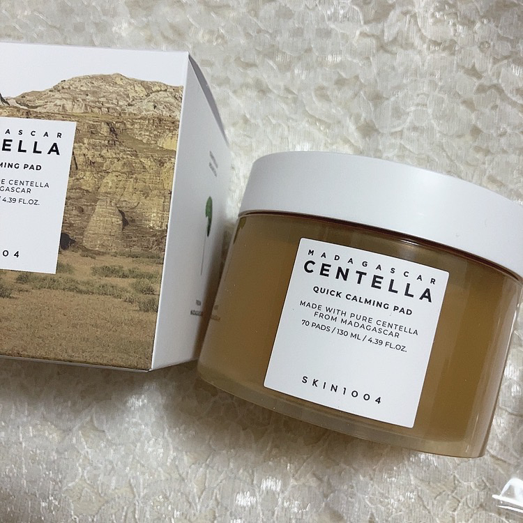 センテラ クイックカーミングパッド/SKIN1004/トナーパッドを使ったクチコミ（1枚目）