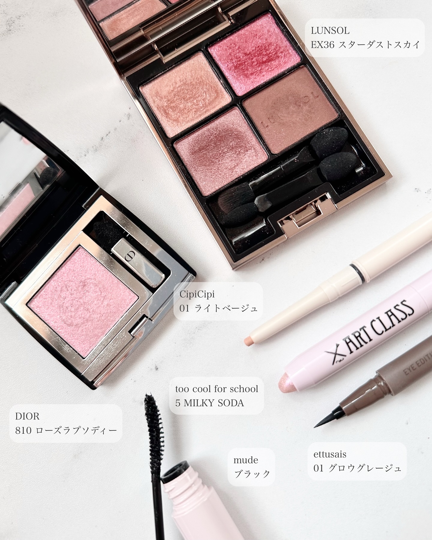 ジルスチュアート ブルームニュアンスブロウパレット/JILL STUART/パウダーアイブロウを使ったクチコミ（3枚目）