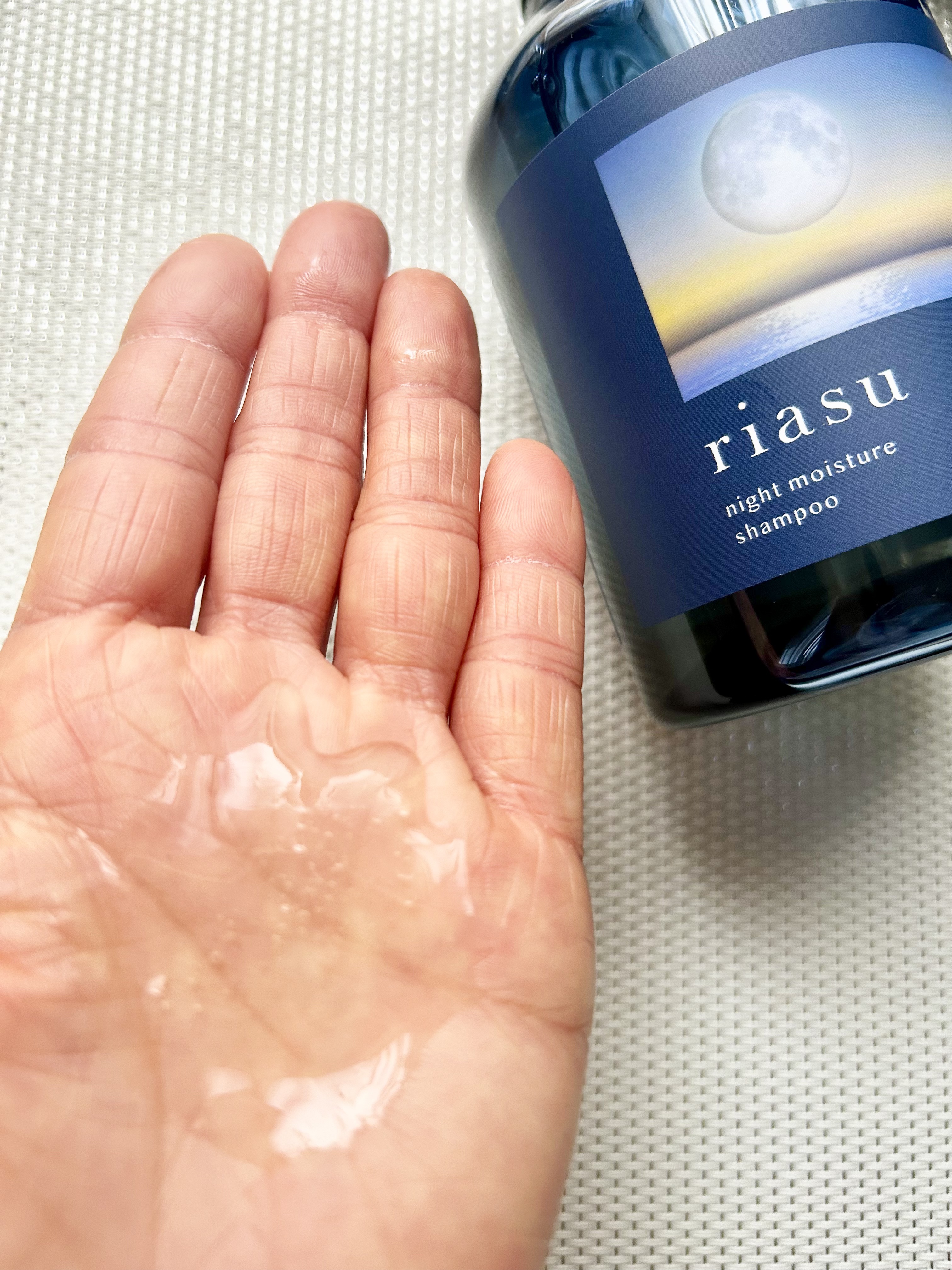 リアス ナイト モイスチャー シャンプー/トリートメント シトラスハーブの⾹り/riasu/市販シャンプーを使ったクチコミ（2枚目）