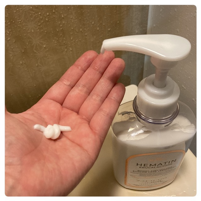 ヘマチン ブースター シャンプー /トリートメント ペアー＆ムスクの香り/マイブースターズ/市販シャンプーを使ったクチコミ（3枚目）