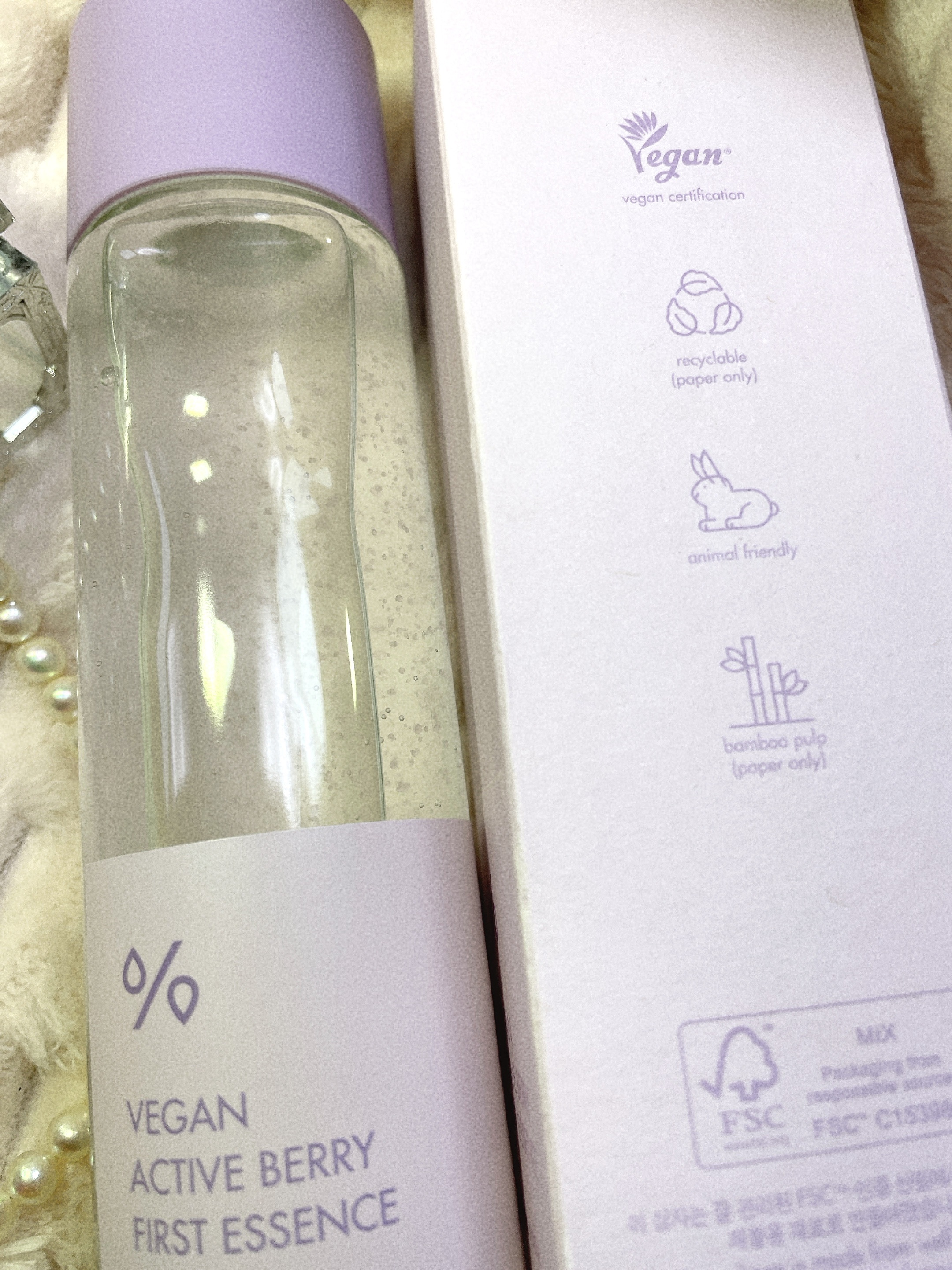 ヴィーガンアクティブベリーファーストエッセンス/Dr.Ceuracle/化粧水を使ったクチコミ（3枚目）