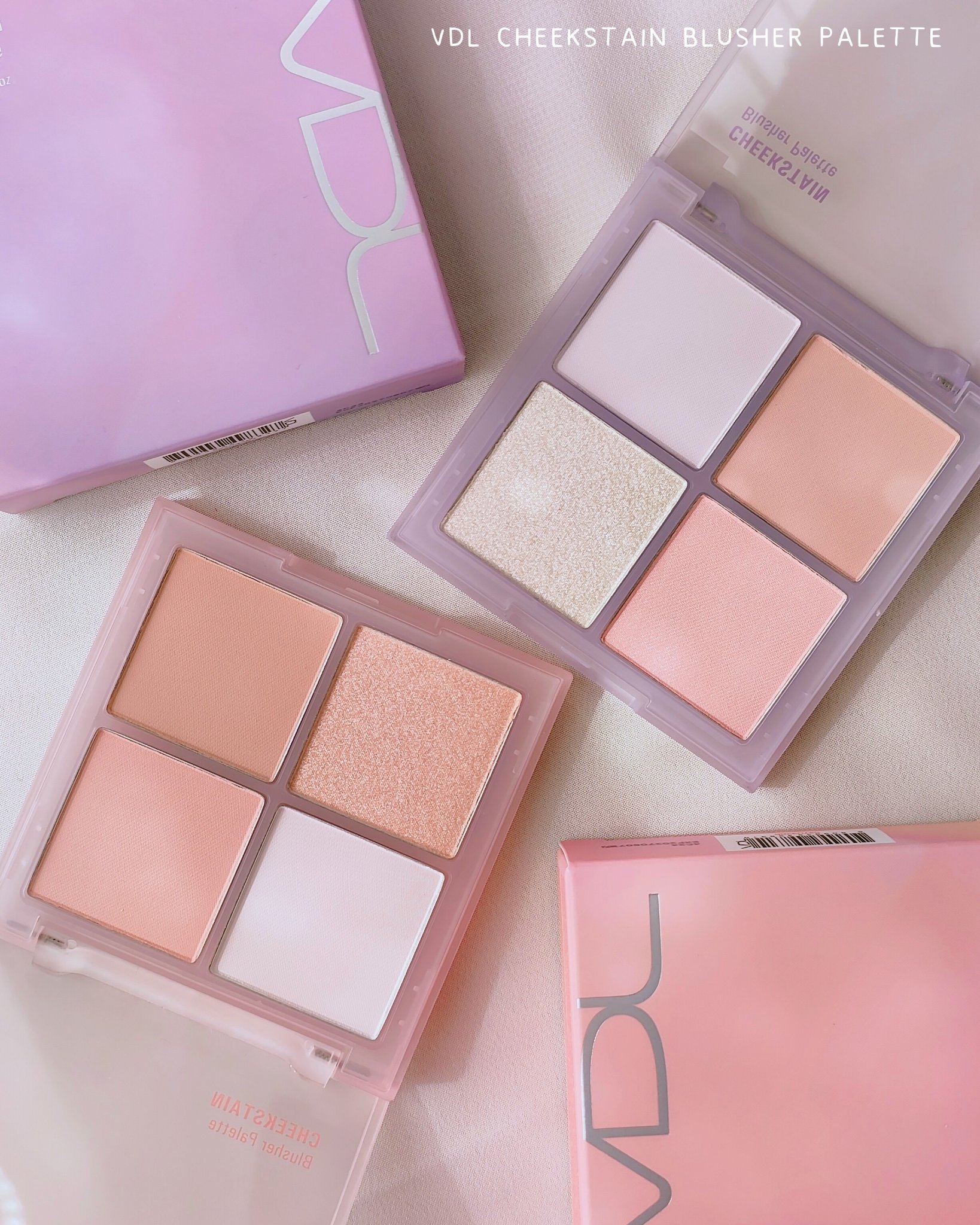 VDL チークステイン ブラッシャー パレット/VDL/パウダーチークを使ったクチコミ（2枚目）